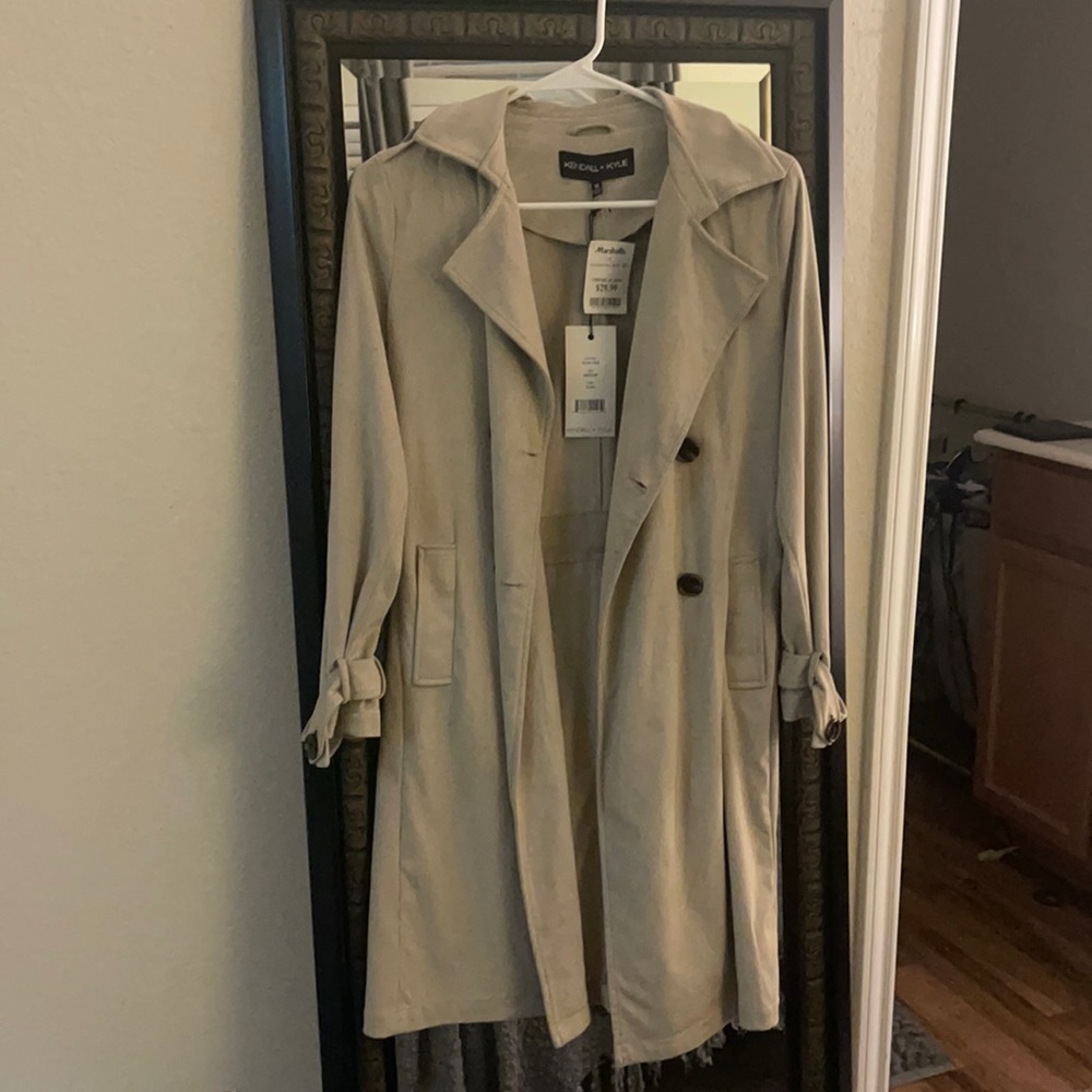 Brand new Kylie and Kendall Trench Coat